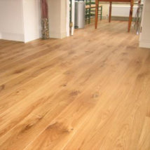 Engineered Oak with a Brushed UV Oil Finish